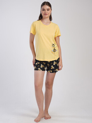 Купить Бавовняний комплект із футболки та шортів VIENETTA 4041420567 в Украина в Lingerie.ua - Одяг для дому та відпочинку, Фото 3