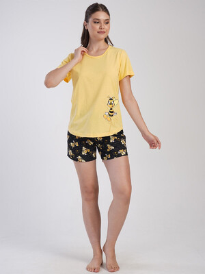 Купить Бавовняний комплект із футболки та шортів VIENETTA 4041420567 в Украина в Lingerie.ua - Одяг для дому та відпочинку, Фото 6