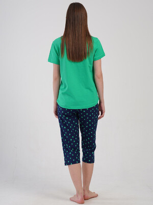 Купить Хлопковый костюм из футболки и капри VIENETTA 4081590245 в Украина в Lingerie.ua - Одяг для дому та відпочинку, Фото 2