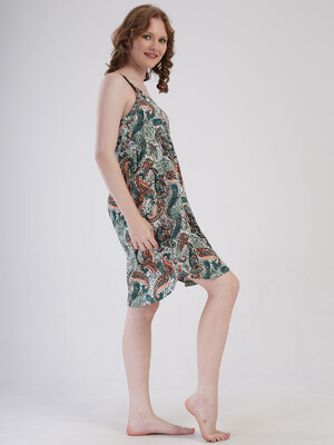 Купить Бавовняна літня туніка на тонких бретельках VIENETTA 4092160250 в Украина в Lingerie.ua - Одяг для дому та відпочинку, Фото 4