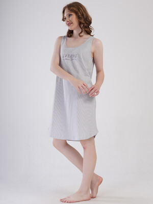 Купить Хлопковая летняя туника без рукавов VIENETTA 4080302838 в Украина в Lingerie.ua - Одяг для дому та відпочинку, Фото 4