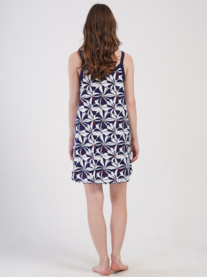 Купить Хлопковая туника большого размера на бретельках VIENETTA 4083311158	 в Украина в Lingerie.ua - Одяг для дому та відпочинку, Фото 6