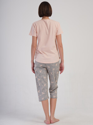 Купить Хлопковый комплект с коротким рукавом VIENETTA 4083772378 в Украина в Lingerie.ua - Одяг для дому та відпочинку, Фото 5