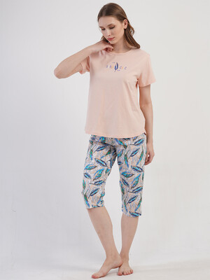 Купить Літній бавовняний комплект з коротким рукавом VIENETTA 4082118866 в Украина