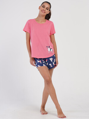 Купить Хлопковый комплект с шортами VIENETTA 4052820862 в Украина в Lingerie.ua - Одяг для дому та відпочинку, Фото 2