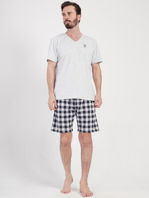 Купить Бавовняний комплект чоловічий з шортами VIENETTA MAN 4082351335 в Украина