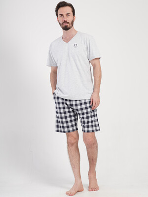 Купить Хлопковый комплект мужской с шортами VIENETTA MAN 4082351335 в Украина в Lingerie.ua - Одяг для дому та відпочинку, Фото 2