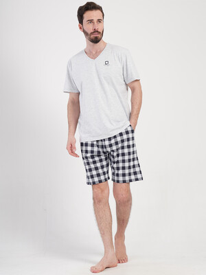 Купить Хлопковый комплект мужской с шортами VIENETTA MAN 4082351335 в Украина в Lingerie.ua - Одяг для дому та відпочинку, Фото 10