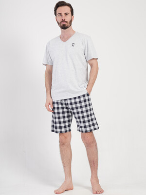 Купить Хлопковый комплект мужской с шортами VIENETTA MAN 4082351335 в Украина в Lingerie.ua - Одяг для дому та відпочинку, Фото 8