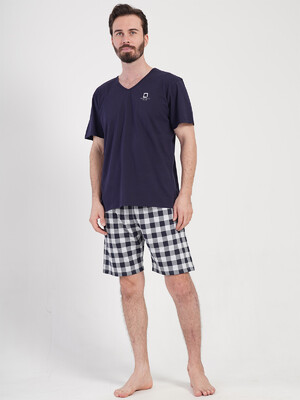 Купить Хлопковый комплект мужской с шортами VIENETTA MAN 4082351335 в Украина в Lingerie.ua - Одяг для дому та відпочинку, Фото 6