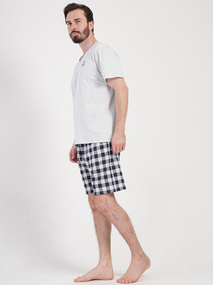 Купить Хлопковый комплект мужской с шортами VIENETTA MAN 4082351335 в Украина в Lingerie.ua - Одяг для дому та відпочинку, Фото 3