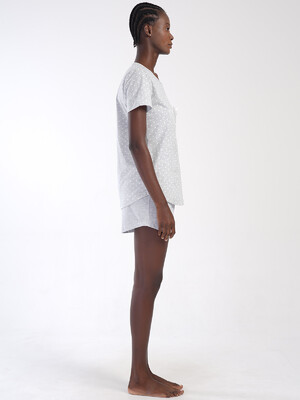 Купить Трикотажный комплект женский из футболки и шорт VIENETTA 4053650451 в Украина в Lingerie.ua - Одяг для дому та відпочинку, Фото 14