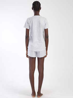 Купить Трикотажный комплект женский из футболки и шорт VIENETTA 4053650451 в Украина в Lingerie.ua - Одяг для дому та відпочинку, Фото 11