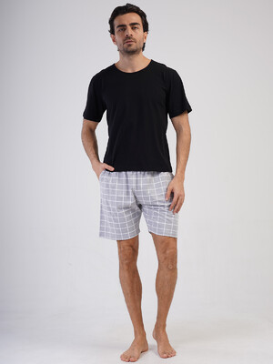 Купить Хлопковые шорты мужские в клетку VIENETTA MAN 4110154767 в Украина