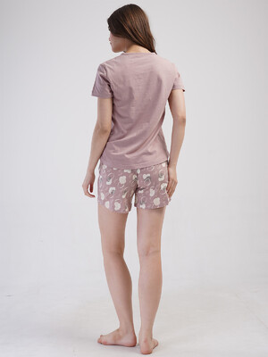Купить Хлопковый комплект с шортами VIENETTA 4090984350 в Украина в Lingerie.ua - Одяг для дому та відпочинку, Фото 5