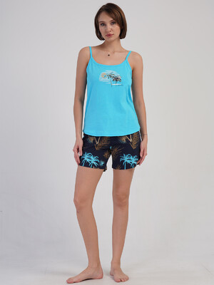 Купить Бавовняний літній комплект із шортами VIENETTA 4083096319 в Украина