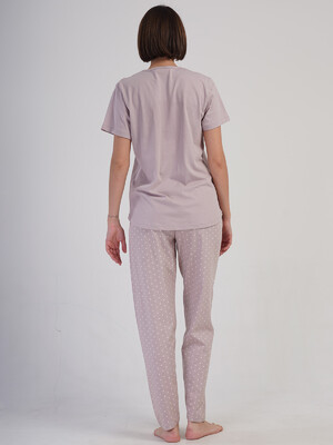 Купить Хлопковый домашний комплект с коротким рукавом VIENETTA 4082701405 в Украина в Lingerie.ua - Одяг для дому та відпочинку, Фото 5