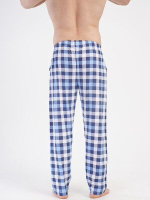 Купить Хлопковые домашние брюки мужские в клетку VIENETTA MAN 4041332754 в Украина в Lingerie.ua - Одяг для дому та відпочинку, Фото 5