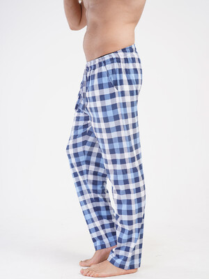 Купить Хлопковые домашние брюки мужские в клетку VIENETTA MAN 4041332754 в Украина в Lingerie.ua - Одяг для дому та відпочинку, Фото 7