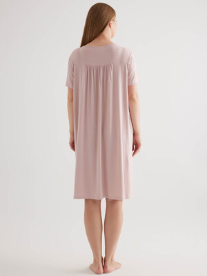 Купить Бавовняна нічна сорочка великого розміру з коротким рукавом HAYS 50244 в Украина в Lingerie.ua - Одяг для дому та відпочинку, Фото 2