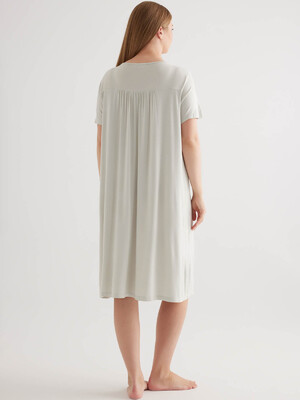 Купить Бавовняна нічна сорочка великого розміру з коротким рукавом HAYS 50244 в Украина в Lingerie.ua - Одяг для дому та відпочинку, Фото 9