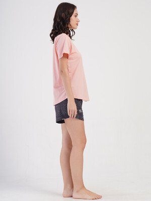 Купить Хлопковый комплект большого размера с шортами VIENETTA 4082261353 в Украина в Lingerie.ua - Одяг для дому та відпочинку, Фото 4