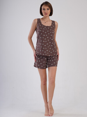 Купить Хлопковый комплект из майки и шорт VIENETTA 4081794906 в Украина в Lingerie.ua - Одяг для дому та відпочинку, Фото 7