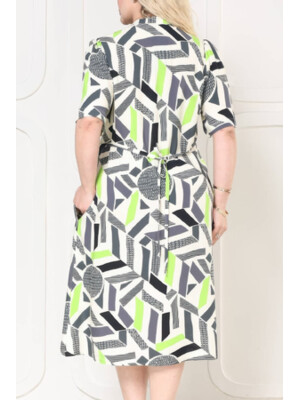 Купить Летнее платье на пуговицах с коротким рукавом JEN 05124 в Украина в Lingerie.ua - Одяг для дому та відпочинку, Фото 2