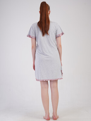 Купить Трикотажна нічна сорочка з коротким рукавом VIENETTA 5010295325 в Украина в Lingerie.ua - Одяг для дому та відпочинку, Фото 2