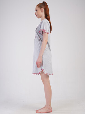 Купить Трикотажна нічна сорочка з коротким рукавом VIENETTA 5010295325 в Украина в Lingerie.ua - Одяг для дому та відпочинку, Фото 4