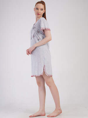 Купить Трикотажна нічна сорочка з коротким рукавом VIENETTA 5010295325 в Украина в Lingerie.ua - Одяг для дому та відпочинку, Фото 7