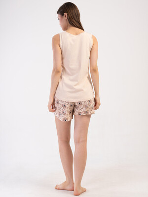 Купить Бавовняний домашній комплект із майки та шортів VIENETTA 4101158182 в Украина в Lingerie.ua - Одяг для дому та відпочинку, Фото 7