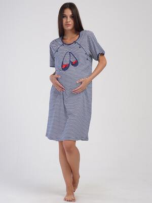 Купить Хлопковая туника для беременных и кормящих мам VIENETTA 4041221913 в Украина