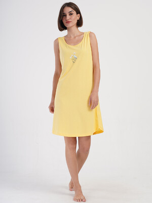 Купить Бавовняна туніка на широких бретельках VIENETTA 4070570000 в Украина в Lingerie.ua - Одяг для дому та відпочинку, Фото 2