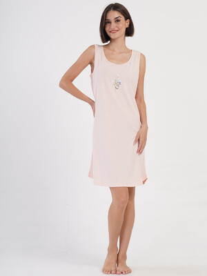 Купить Бавовняна туніка на широких бретельках VIENETTA 4070570000 в Украина в Lingerie.ua - Одяг для дому та відпочинку, Фото 5