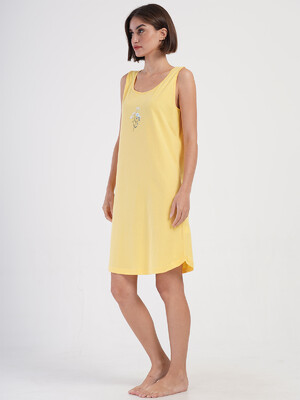 Купить Бавовняна туніка на широких бретельках VIENETTA 4070570000 в Украина в Lingerie.ua - Одяг для дому та відпочинку, Фото 6