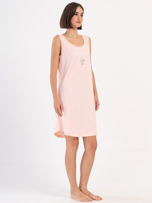 Купить Бавовняна туніка на широких бретельках VIENETTA 4070570000 в Украина в Lingerie.ua - Одяг для дому та відпочинку, Фото 7