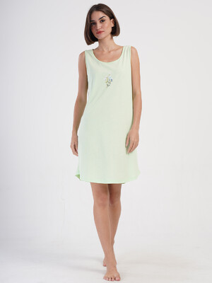 Купить Бавовняна туніка на широких бретельках VIENETTA 4070570000 в Украина в Lingerie.ua - Одяг для дому та відпочинку, Фото 8