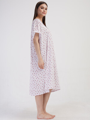 Купить Бавовняна нічна сорочка великого розміру VIENETTA 1617820506 в Украина в Lingerie.ua - Одяг для дому та відпочинку, Фото 8
