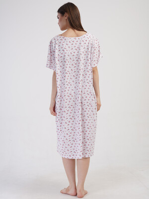 Купить Бавовняна нічна сорочка великого розміру VIENETTA 1617820506 в Украина в Lingerie.ua - Одяг для дому та відпочинку, Фото 12