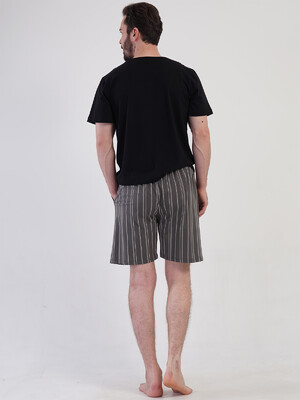 Купить Бавовняні чоловічі шорти в смужку VIENETTA MAN 4080861374 в Украина в Lingerie.ua - Одяг для дому та відпочинку, Фото 5