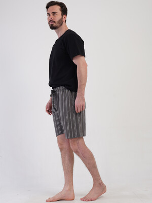 Купить Бавовняні чоловічі шорти в смужку VIENETTA MAN 4080861374 в Украина в Lingerie.ua - Одяг для дому та відпочинку, Фото 6