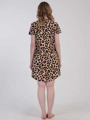 Купить Хлопковая туника с коротким рукавом VIENETTA 5033024962 в Украина в Lingerie.ua - Одяг для дому та відпочинку, Фото 7