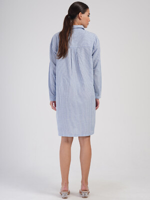 Купить Бавовняний халат сорочка на ґудзиках з довгим рукавом VIENETTA PLUS 4051020000 в Украина в Lingerie.ua - Одяг для дому та відпочинку, Фото 2