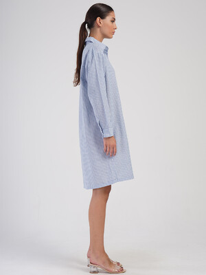 Купить Бавовняний халат сорочка на ґудзиках з довгим рукавом VIENETTA PLUS 4051020000 в Украина в Lingerie.ua - Одяг для дому та відпочинку, Фото 5