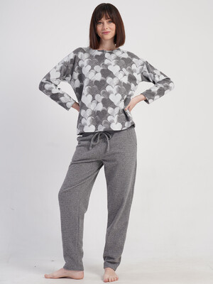 Купить Домашний женский костюм большого размера VIENETTA 5010180000 в Украина в Lingerie.ua - Одяг для дому та відпочинку, Фото 2