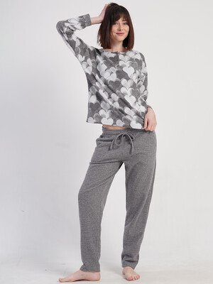 Купить Домашний женский костюм большого размера VIENETTA 5010180000 в Украина в Lingerie.ua - Одяг для дому та відпочинку, Фото 3