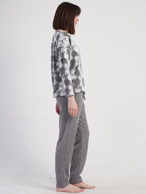 Купить Домашний женский костюм большого размера VIENETTA 5010180000 в Украина в Lingerie.ua - Одяг для дому та відпочинку, Фото 4