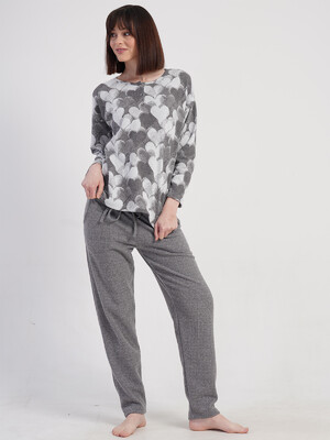 Купить Домашний женский костюм большого размера VIENETTA 5010180000 в Украина в Lingerie.ua - Одяг для дому та відпочинку, Фото 5