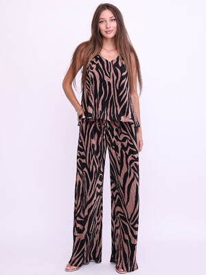 Купить Гофрированный летний костюм из майки и брюк LINGERIE 170769 в Украина в Lingerie.ua - Одяг для дому та відпочинку, Фото 8